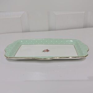 Like new Rpyal Albert  ‘ Polka Rose’Rectangular Serving Dish Plate